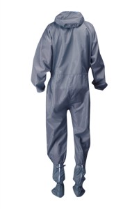 SKPC011  supplies dustless clothing, one-piece hooded clothing, anti-static clothing, anti-dust clothing set, isolation clothing, industrial protective clothing, protective clothing manufacturers, anti-epidemic prevention does not include shoes FDA Qualif detail view-2